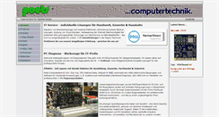 Desktop Screenshot of poets-computertechnik.de